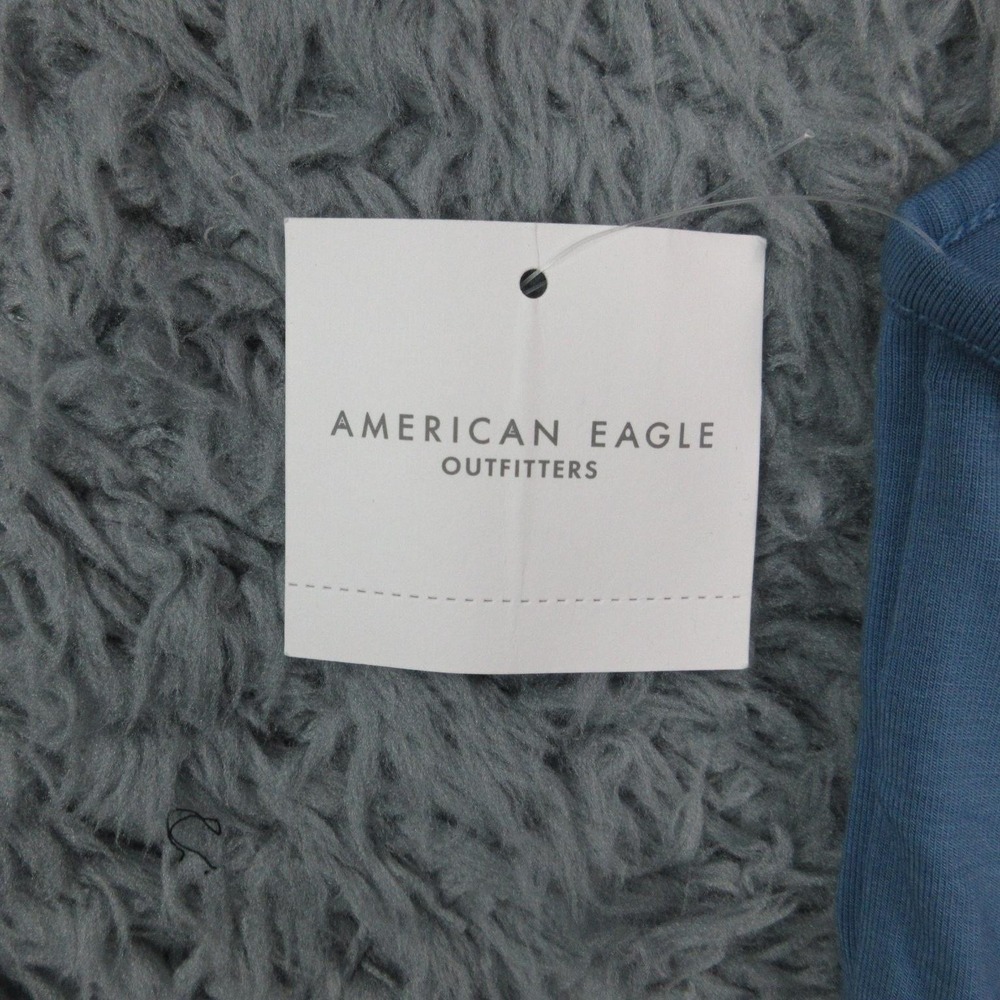 American Eagle Outfitters Tank Top Womens Small Blue Scoop Neck Stretch Cami NWT - Picture 11 of 12